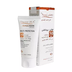 کرم ضد آفتاب دکتر ژیلا مدل مولتی-پروتکشن حجم 50 میلی لیتر