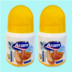 وازلین ترک پا آرام مدل گلیسیرینه وزن 80 گرم مجموعه 2 عددی 
