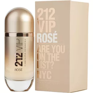 ادو پرفیوم زنانه کارولینا هررا مدل 212 VIP ROSE حجم 80 میلی لیتر