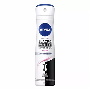 اسپری بدن زنانه نیوآ مدل black & white clear حجم 150 میلی لیتر