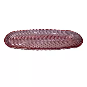 دیس بلور کاوه مدل سانتا کد 8384 کریستالی، مناسب سرو غذا، قابل شستشو در ماشین ظرفشویی