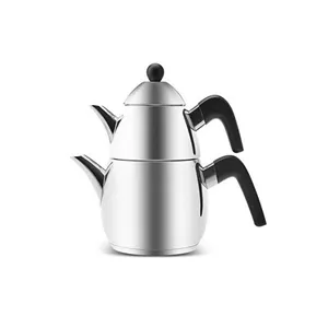 ست کتری و قوری کاراجا مدل Powersteel Pro گنجایش کتری 2 لیتر گنجایش قوری 1 لیتر