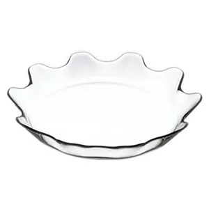 میوه‌خوری کریستال پاشاباغچه Splash Serving Platter مدل حلالی، ابعاد 32×32×4 سانتی‌متر، مناسب شستشو با دست و ماشین ظرفشویی 