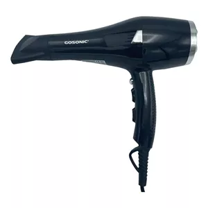 سشوار خانگی 2000 وات گوسونیک مدل GHD-251، موتور DC، وزن 1000 گرم، دارای سری متمرکز‌کننده باریک با ویژگی صاف‌کنندگی، حجم‌دهندگی، با قابلیت باد سرد