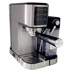 اسپرسوساز 1000 میلی‌لیتری برلین مدل BE-1700، مناسب تهیه اسپرسو و کاپوچینو، دارای 1 عدد نازل قهوه، حالت آماده به کار، سیستم گرم کردن فنجان