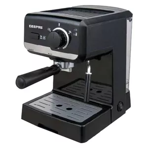 اسپرسوساز خانگی جیپاس مدل GCM6108، مناسب تهیه اسپرسو، کافه لاته و کاپوچینو، دارای 1 عدد نازل قهوه