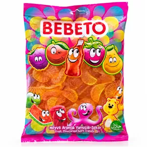پاستیل پرتقالی Bebeto - 500 گرم