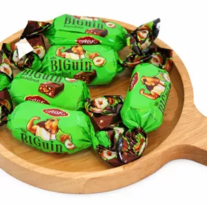 شکلات مستر بیگوین با مغر تافی و فندق - 250 گرم