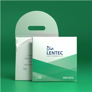 عدسی طبی ضد خش 1.56 لنتک  بدون آنتی رفلکس گروه نمره ای 2/4 - 4/4