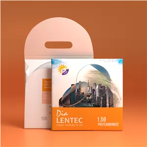 عدسی طبی پلی کربنات 1.59 لنتک گروه نمره 2/2 - 4/2