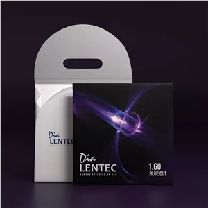 عدسی طبی بلوکات لنتک 1.60  UV 420 گروه نمره 2/4 - 4/4