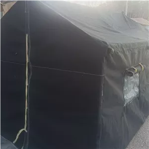 چادر خیمه عشایری خیمه 2 در 3 جنس برزنتی و لوله گاز همراه با جای لوله بخاری صد درصد ضد آب