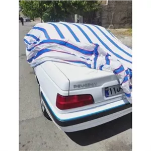 چادرنخی خودرو ساینا پشت پنبه