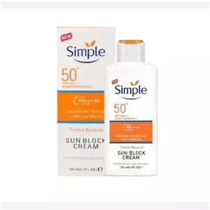 ضدآفتاب سیمپل حاوی ویتامین B5 و SPF 50
