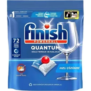 قرص ماشین ظرفشویی فینیش مدل Quantum بسته 72 عددی