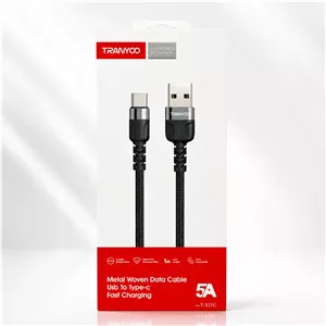 کابل شارژ تایپ سی ترانیو (TRANYOO) مدل T-X15C
