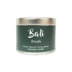شمع ماساژ بالی 150g bali  شمع ماساژ معطر با کره شی باتر و کاکائو در رایحه‌های متنوع