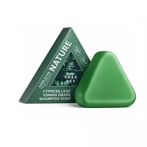 شامپو جامد (صابون) ضد ریزش و تقویت کننده سون گرین Seven Green مدل Nature وزن 125 گرم