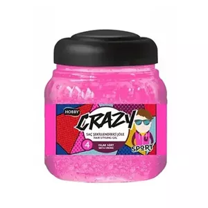 ژل موي نگهدارنده قوي sport سري Crazy شماره 4 هوبي 150 ميل