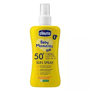 اسپری ضد آفتاب ایتالیایی 50+SPF Moments Baby Chicco چیکو 150 میل