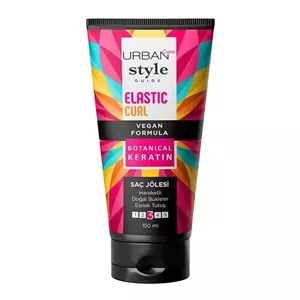 ژل مو تیوپی اوربن کر Urban Care مدل Elastic Curl موهای فر حجم 150 میل