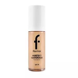 کرم پودر پوست خشک فلورمار Flormar مدل Perfect Coverage رنگ Pastelle شماره 101 حجم 30 میل