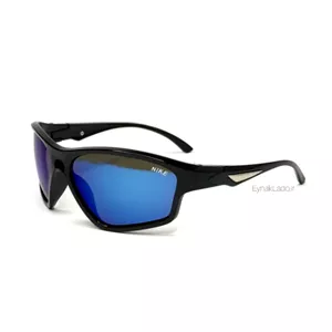 عینک آفتابی ورزشی Nike مدل 19055 فریم بیس دار کائوچویی عدسی جیوه ایلنز UV400مناسب مردانه و زنانه