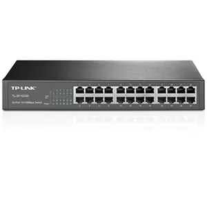 سوییچ 24 پورت مگابیتی و رکمونت تی پی-لینک مدل TL-SF1024D