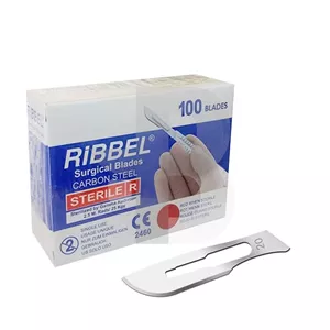تیغ جراحی ریبل شماره10 بسته 100 عددی