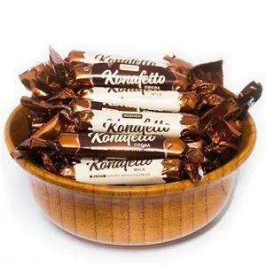 کانفت های روشن اوکراین طعم کاکائو ROSHEN بسیار خوشمزه
