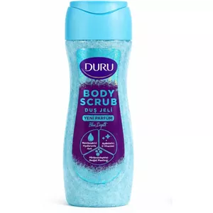 شامپو بدن اسکراب‌دار و شاین دار دورو Blue Depth رایحه خنک و تازه 450 میل