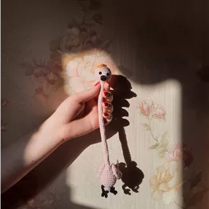 فلامینگو گردن دراز بافتنی