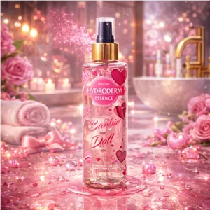 بادی میست دخترانه مدل Barbie Doll هیدرودرم (HYDRODERM) (رایحه شیرین دخترانه ملایم و جذاب ماندگاری مناسب روزانه) 200ml