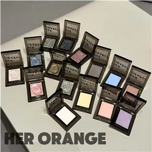 سایه چشم پودری تک رنگ HERORANGE طرح پروانه سیاه