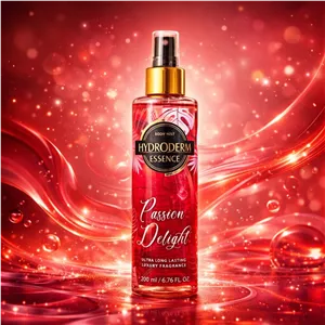بادی میست معطر بدن زنانه هیدرودرم مدل Passion Delight Hydroderm (رایحه شیرین میوه‌ای اغواگر زنانه ادکلنی) 200ml