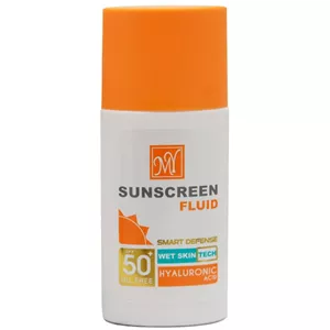 فلوئید ضد آفتاب بی رنگ SPF50 مای Smart Defense