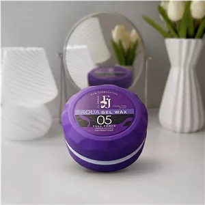 ژل واکس مو اف جی وی مدل Aqua Gel Wax شماره 05 بنفش 150 میل