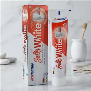 خمیر دندان سفید کننده Salty White پرودنتین مدل Extra Whitening حجم 150 گرم