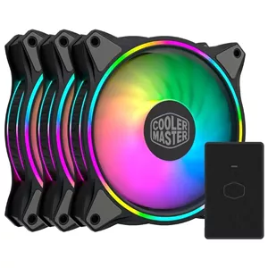 فن کیس کولر مستر MasterFan MF120 Halo ARGB سایز 120 میلی متری بسته 3 عددی
