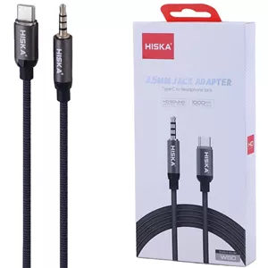 کابل تبدیل Type-C به AUX هیسکا W50 طول 1 متر