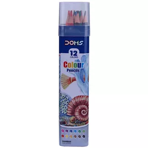 مداد رنگی 12 رنگ دامس DM2480-T12 پک فلزی