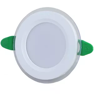 پنل بک لایت توکار گرد 7 وات والا نور گلاریس