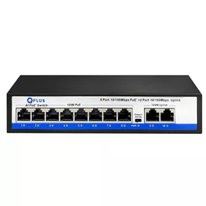 سوییچ 8 پورت POE کیو پلاس PL-P8002