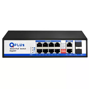 سوییچ 8 پورت POE کیو پلاس PL-PGA8002-S2