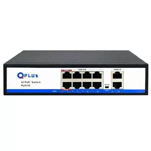 سوییچ 8 پورت POE کیو پلاس PL-PH8002G