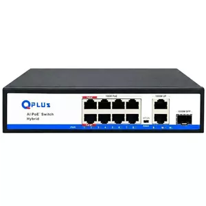 سوییچ 8 پورت POE کیو پلاس PL-PH8002G-S1
