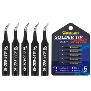 نوک هویه سر کج مکانیک i936 ESD-IS بسته 5 عددی