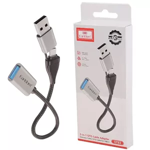 تبدیل USB OTG به تایپ سی USB ارلدام ET-OT83