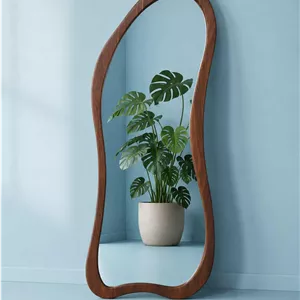آینه قدی دفرمه MDF سایز 180 80 سانتی‌مترترکیب هنر، زیبایی و کاربرد در دکوراسیون مدرن