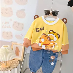 ست بلوز و شلوار طرح ببری اسپرت وارداتی